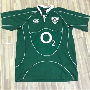 2007 - 09 Canterbury Ireland rugby short sleeve L